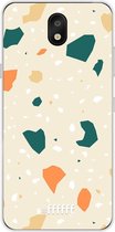 LG K30 (2019) Hoesje Transparant TPU Case - Terrazzo N°1 #ffffff