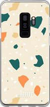 Samsung Galaxy S9 Plus Hoesje Transparant TPU Case - Terrazzo N°1 #ffffff