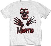 Misfits Kinder Tshirt -Kids tm 12 jaar- Hands Wit