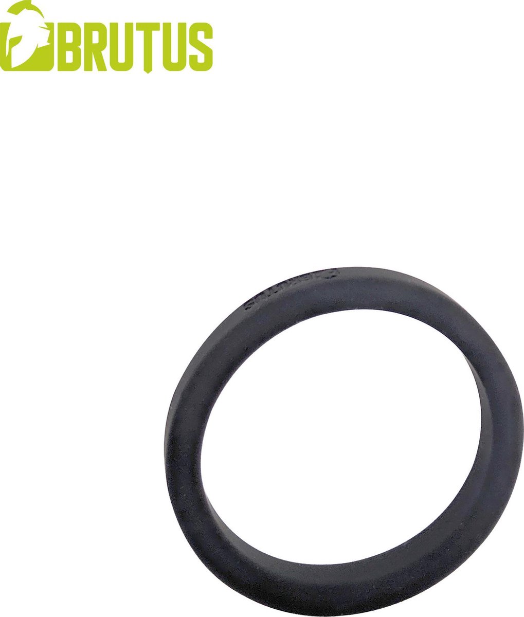 Goedkoopste Flat Slick - Platte Silicone Cock Ring Ø 40 mm