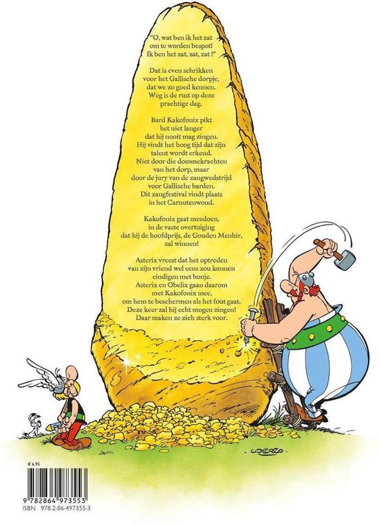 Asterix - Geïllustreerde albums 4: De Gouden Menhir - Albert Uderzo
