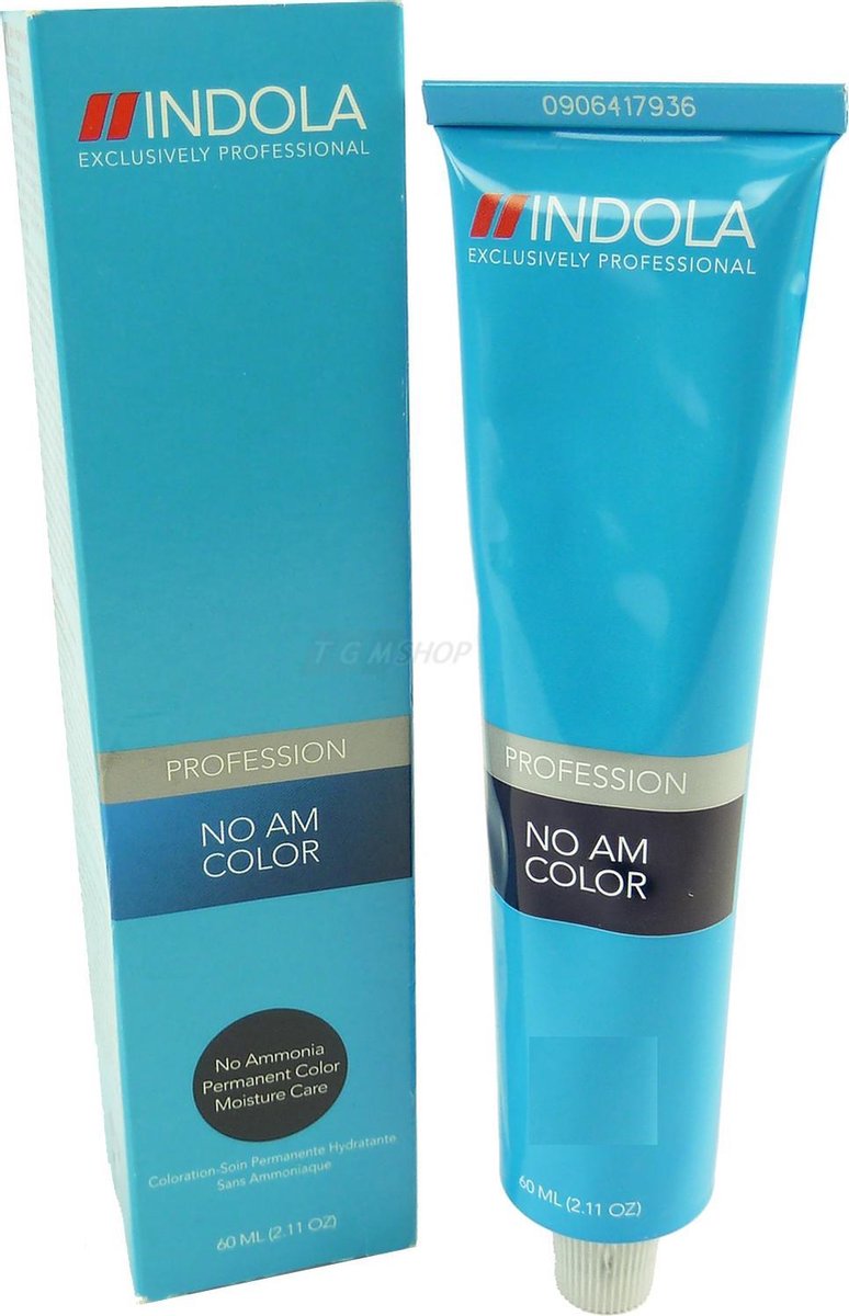 Indola No Am Profession Haarkleuring Permanente zonder ammoniak 60ml - #6.86 dark blonde chocolate red