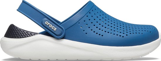 Crocs Instappers - Maat 39 - Unisex - blauw/wit 39-40 | bol.com