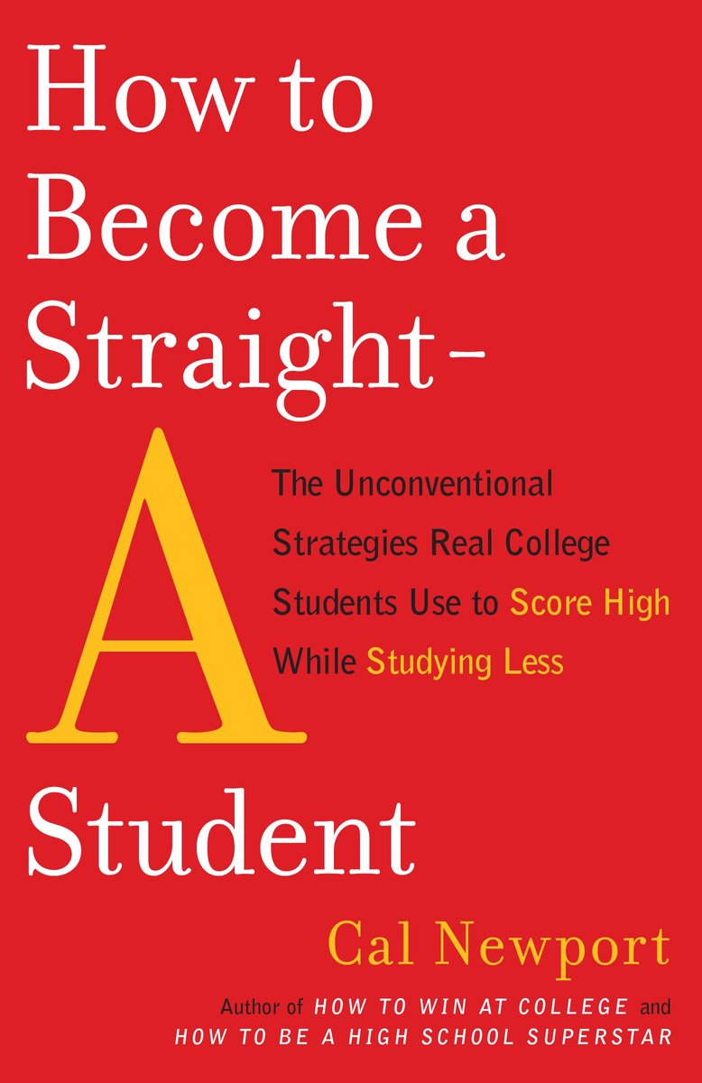Omslag van How to Become a Straight-A Student