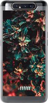 Samsung Galaxy A80 Hoesje Transparant TPU Case - Ornament #ffffff