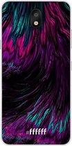 LG K30 (2019) Hoesje Transparant TPU Case - Roots of Colour #ffffff