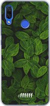 Huawei Nova 3 Hoesje Transparant TPU Case - Jungle Greens #ffffff