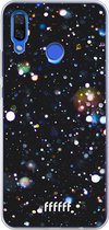 Huawei Nova 3 Hoesje Transparant TPU Case - Galactic Bokeh #ffffff