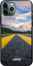 iPhone 11 Pro Hoesje TPU Case - Road Ahead #ffffff