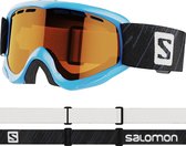 Salomon Juke Access Sneeuwbril - Oogbescherming & Diepteperceptie - Perfect Fit - Blue/Tonic Orange