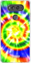 LG V20 Hoesje Transparant TPU Case - Hippie Tie Dye #ffffff