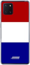 Samsung Galaxy Note 10 Lite Hoesje Transparant TPU Case - Nederlandse vlag #ffffff