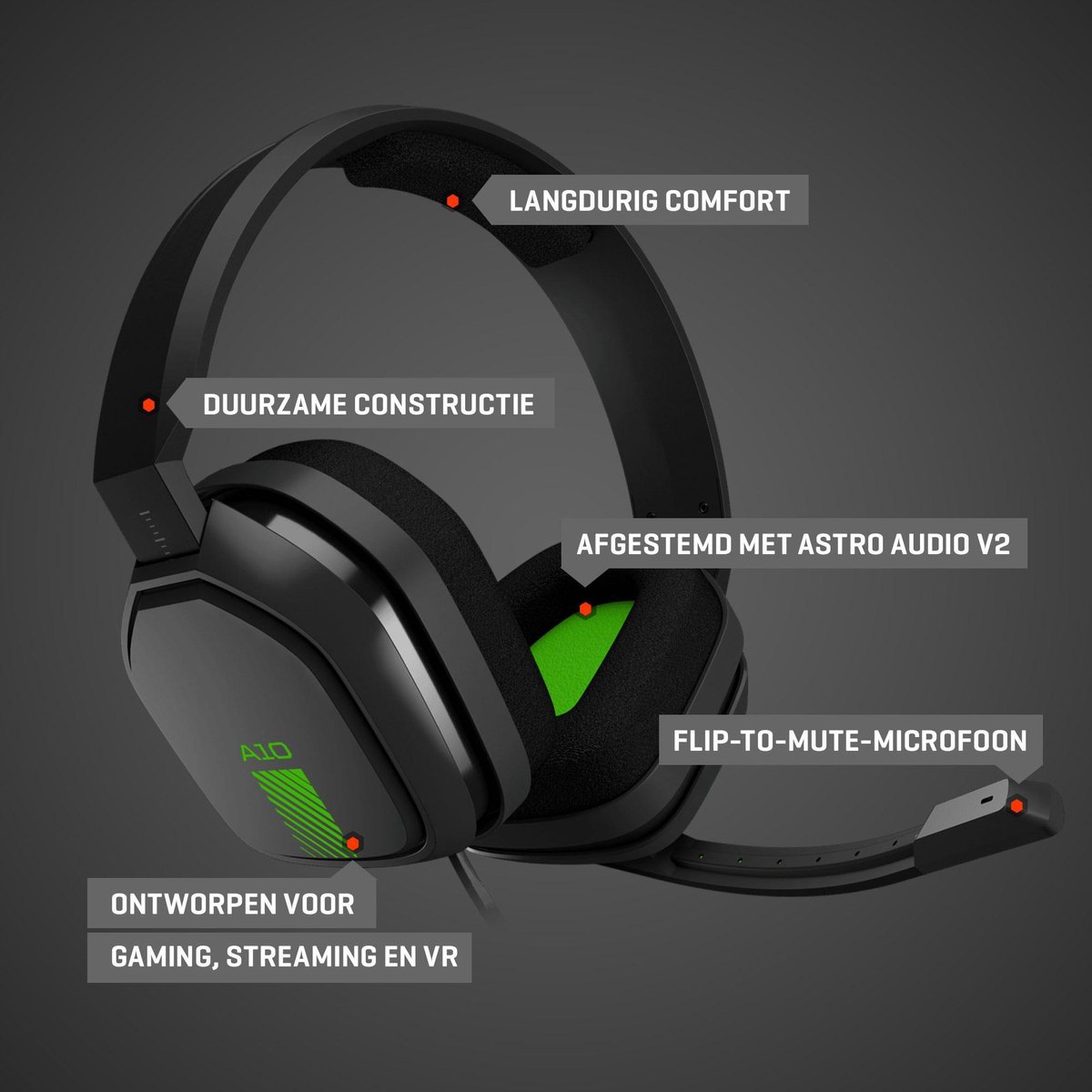 Bol Com Astro A10 Lichtgewicht Gaming Headset Met Astro Audio En Dolby Atmos Schadebestendig