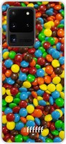 Samsung Galaxy S20 Ultra Hoesje Transparant TPU Case - Chocolate Festival #ffffff