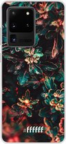 Samsung Galaxy S20 Ultra Hoesje Transparant TPU Case - Ornament #ffffff