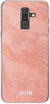 Samsung Galaxy J8 (2018) Hoesje Transparant TPU Case - Sandy Pink #ffffff