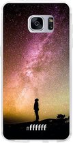 Samsung Galaxy S7 Hoesje Transparant TPU Case - Watching the Stars #ffffff
