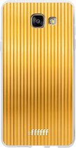 Samsung Galaxy A5 (2016) Hoesje Transparant TPU Case - Bold Gold #ffffff