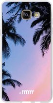 Samsung Galaxy A5 (2016) Hoesje Transparant TPU Case - Sunset Palms #ffffff