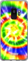 Samsung Galaxy S9 Hoesje Transparant TPU Case - Hippie Tie Dye #ffffff