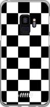 Samsung Galaxy S9 Hoesje Transparant TPU Case - Checkered Chique #ffffff