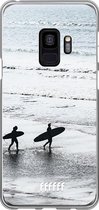 Samsung Galaxy S9 Hoesje Transparant TPU Case - Surfing #ffffff