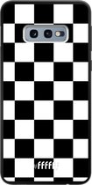 Samsung Galaxy S10e Hoesje TPU Case - Checkered Chique #ffffff