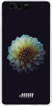 Honor 9 Hoesje Transparant TPU Case - Just a perfect flower #ffffff