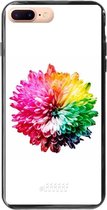 iPhone 7 Plus Hoesje TPU Case - Rainbow Pompon #ffffff