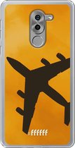 Honor 6X Hoesje Transparant TPU Case - Aeroplane #ffffff