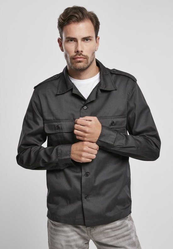 Brandit - US Overhemd - XL - Zwart