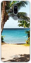 LG G7 ThinQ Hoesje Transparant TPU Case - Coconut View #ffffff