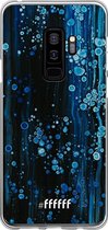 Samsung Galaxy S9 Plus Hoesje Transparant TPU Case - Bubbling Blues #ffffff