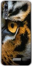 Huawei P20 Pro Hoesje Transparant TPU Case - Tiger #ffffff