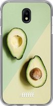 Samsung Galaxy J7 (2017) Hoesje Transparant TPU Case - Avocado Aficionado #ffffff