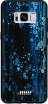 Samsung Galaxy S8 Hoesje TPU Case - Bubbling Blues #ffffff