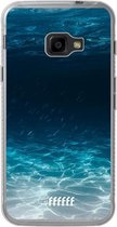 Samsung Galaxy Xcover 4 Hoesje Transparant TPU Case - Lets go Diving #ffffff