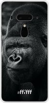 HTC U12+ Hoesje Transparant TPU Case - Gorilla #ffffff