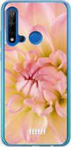 Huawei P20 Lite (2019) Hoesje Transparant TPU Case - Pink Petals #ffffff