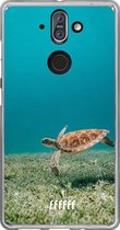 Nokia 8 Sirocco Hoesje Transparant TPU Case - Turtle #ffffff