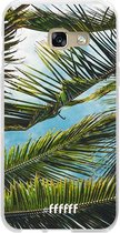 Samsung Galaxy A3 (2017) Hoesje Transparant TPU Case - Palms #ffffff