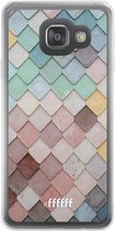 Samsung Galaxy A3 (2016) Hoesje Transparant TPU Case - Colour Tiles #ffffff