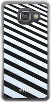 Samsung Galaxy A3 (2016) Hoesje Transparant TPU Case - Mono Tiles #ffffff