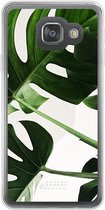 Samsung Galaxy A3 (2016) Hoesje Transparant TPU Case - Tropical Plants #ffffff