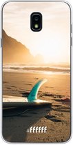 Samsung Galaxy J7 (2018) Hoesje Transparant TPU Case - Sunset Surf #ffffff
