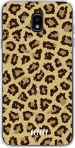 Samsung Galaxy J7 (2018) Hoesje Transparant TPU Case - Jaguar Print #ffffff