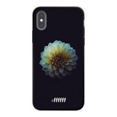 iPhone X Hoesje TPU Case - Just a perfect flower #ffffff