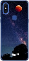 Xiaomi Mi Mix 3 Hoesje Transparant TPU Case - Full Moon #ffffff