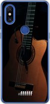 Xiaomi Mi Mix 3 Hoesje Transparant TPU Case - Guitar #ffffff