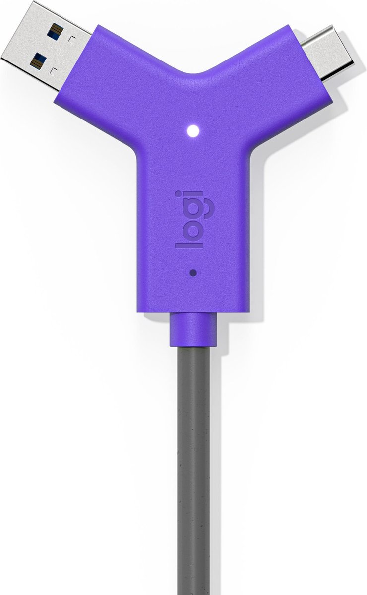 Logitech Swytch AV-zender & ontvanger Zwart, Violet